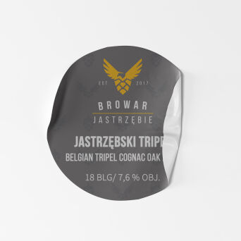 Mała naklejka Jastrzębski Tripel
