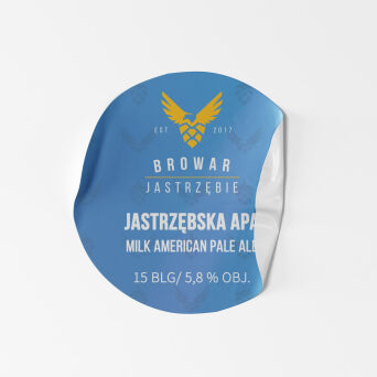 Mała naklejka Jastrzębska APA